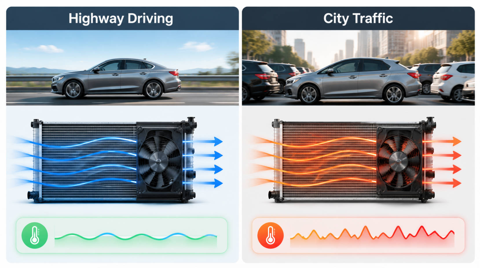 Highway Versus City Overheating Risk Highway Versus City Overheating Risk