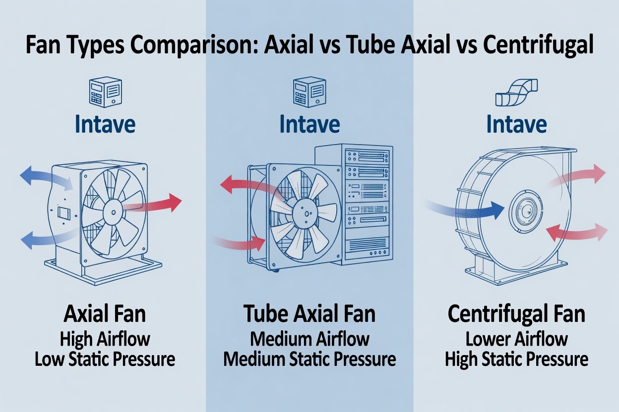 Axial And Centrifugal Fan Types Axial And Centrifugal Fan Types