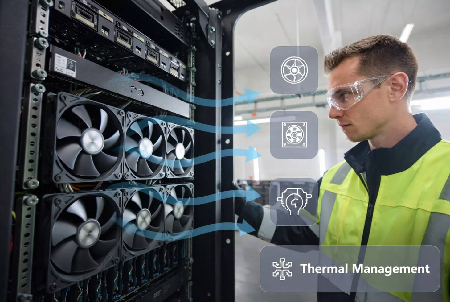 Industrial Thermal Management With Cooling Fans Industrial Thermal Management With Cooling Fans