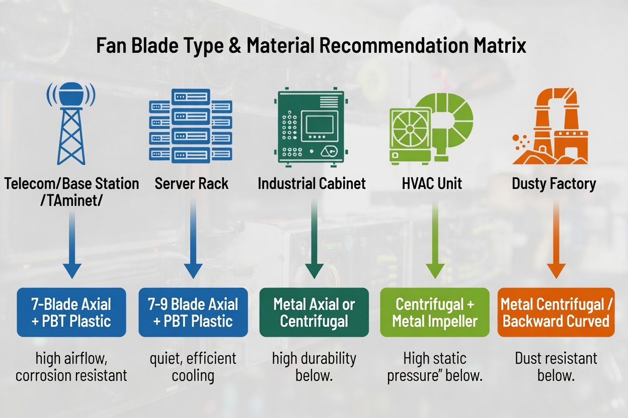Fan Blade Selection For Industrial Applications Fan Blade Selection For Industrial Applications