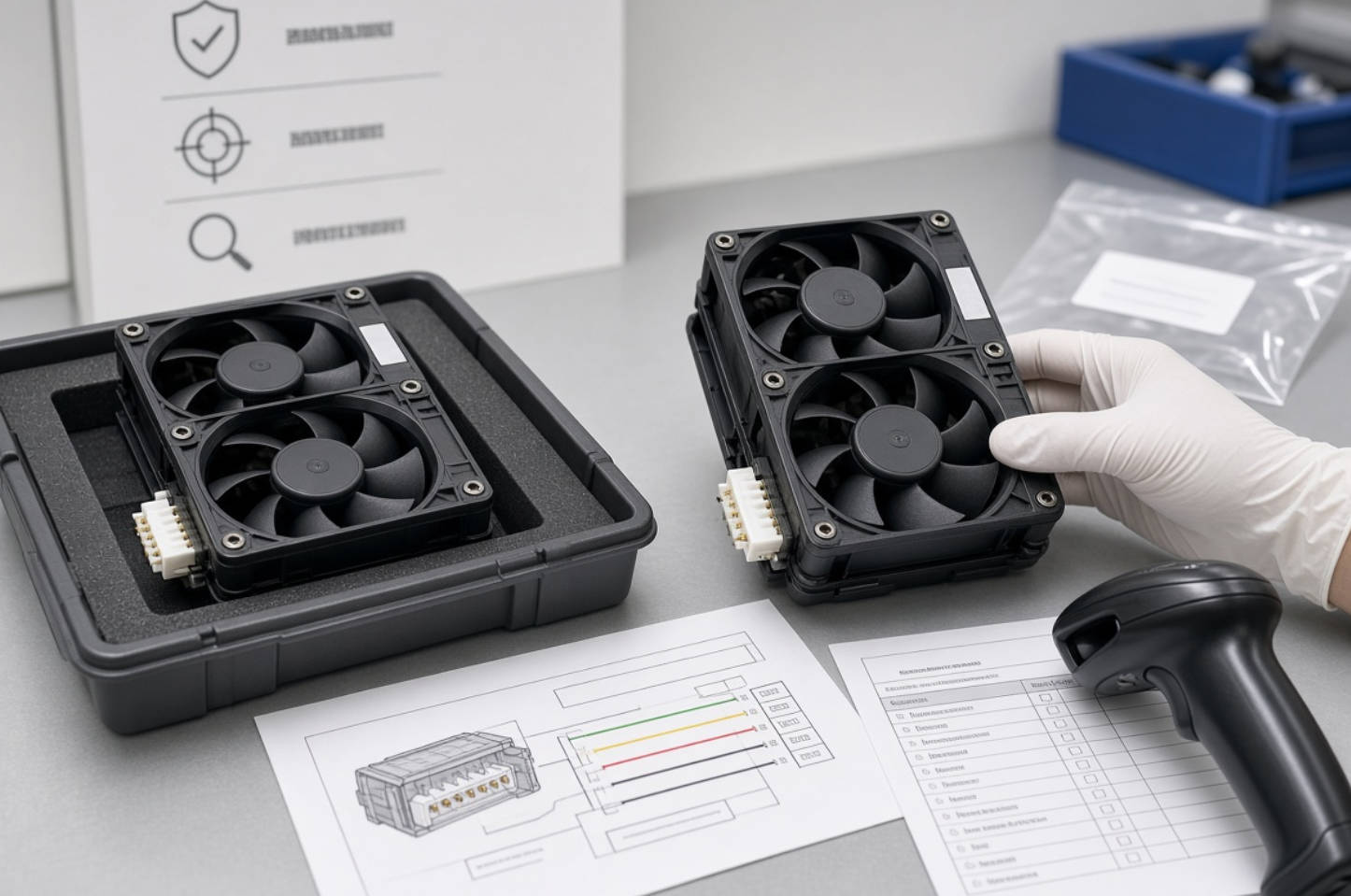 Cooling Fan Sourcing Verification Cooling Fan Sourcing Verification