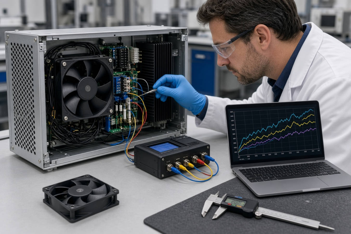 Industrial Cooling Fan Validation Process Industrial Cooling Fan Validation Process