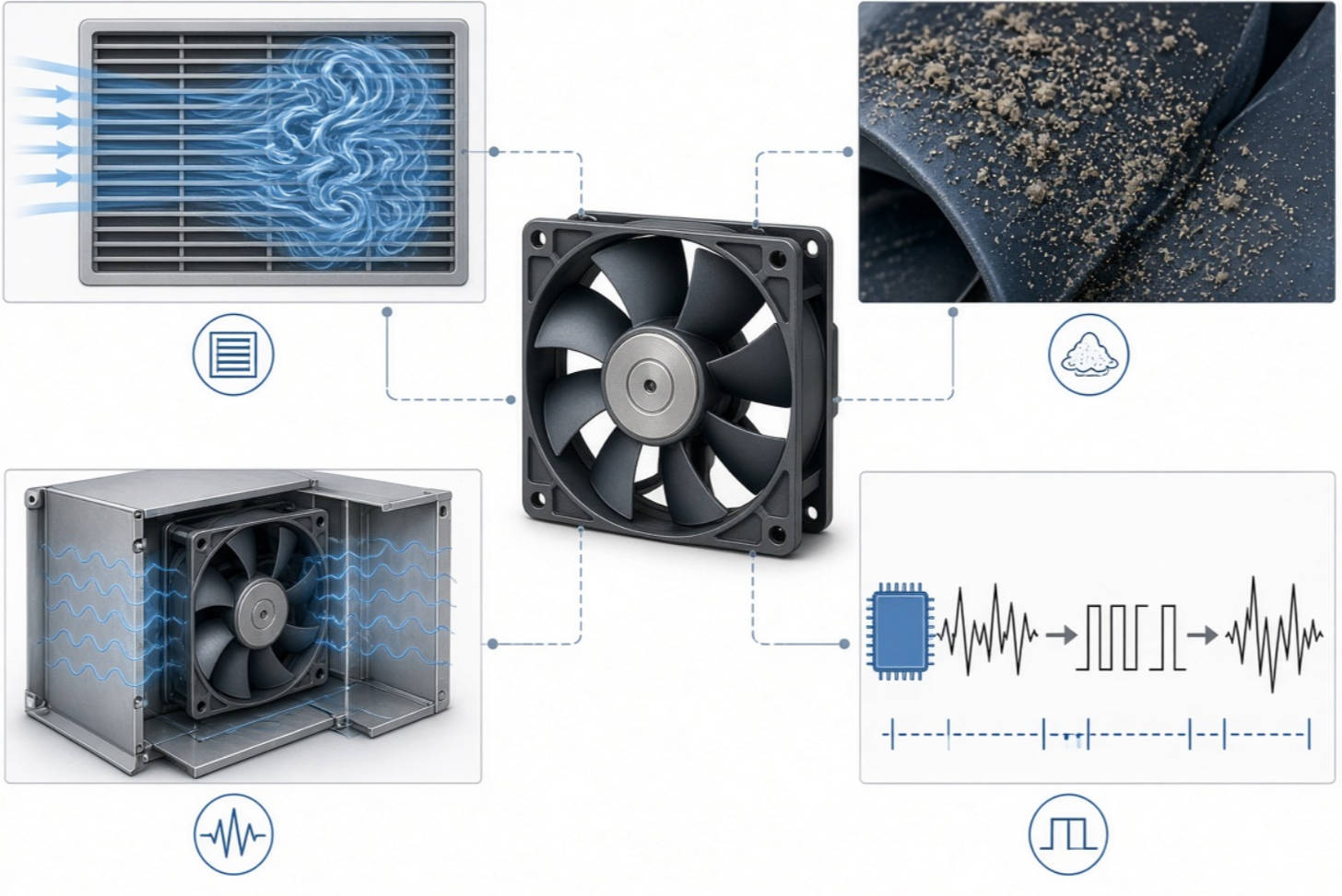 DC Fan Noise Source Comparison DC Fan Noise Source Comparison