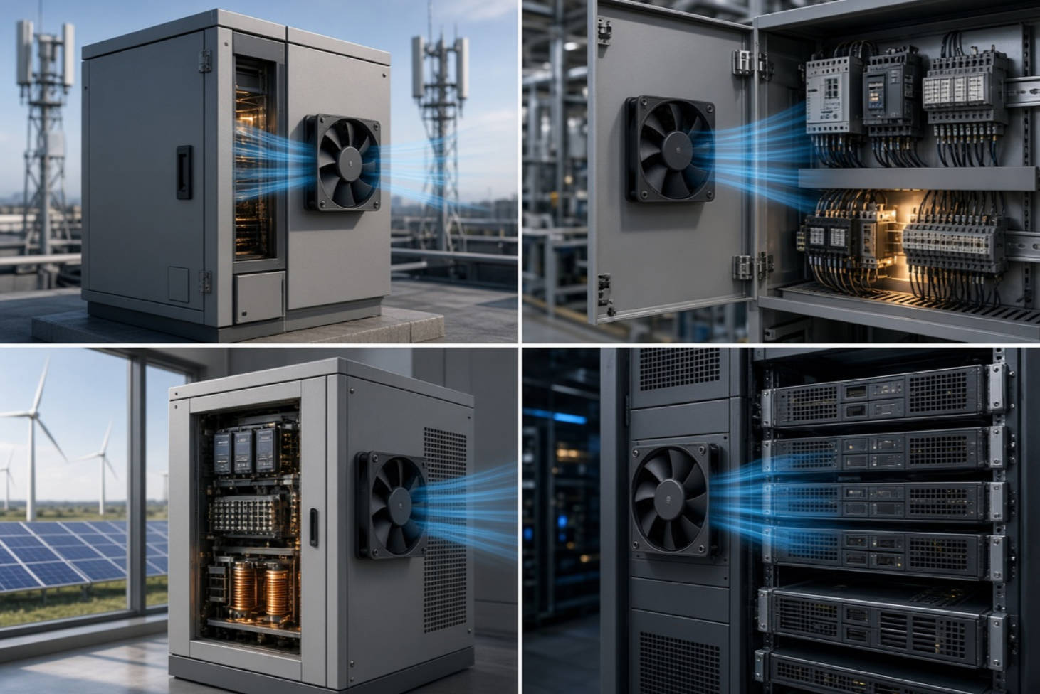 Reliable DC Fan Applications Reliable DC Fan Applications