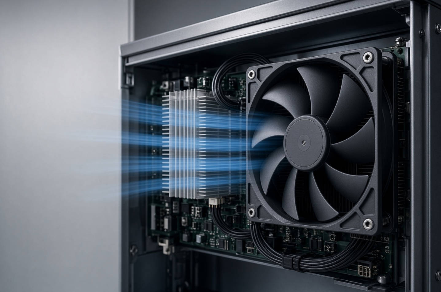 PWM Controlled Industrial Cooling System PWM Controlled Industrial Cooling System