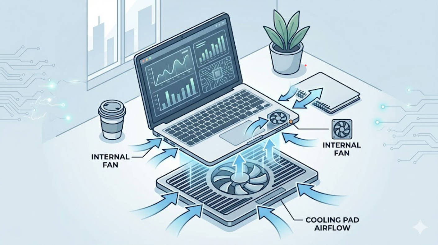 Laptop Cooling Airflow Diagram Laptop Cooling Airflow Diagram