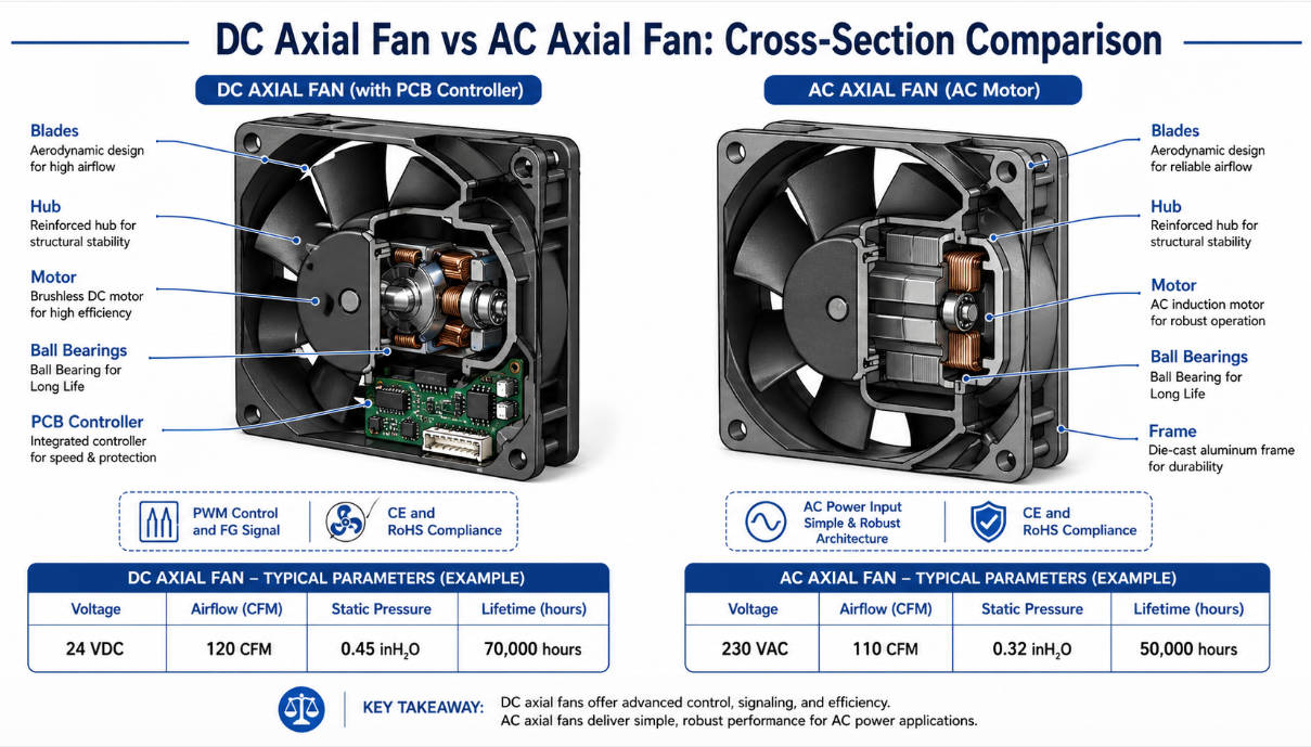 DC And AC Cooling Fan Technical Overview DC And AC Cooling Fan Technical Overview