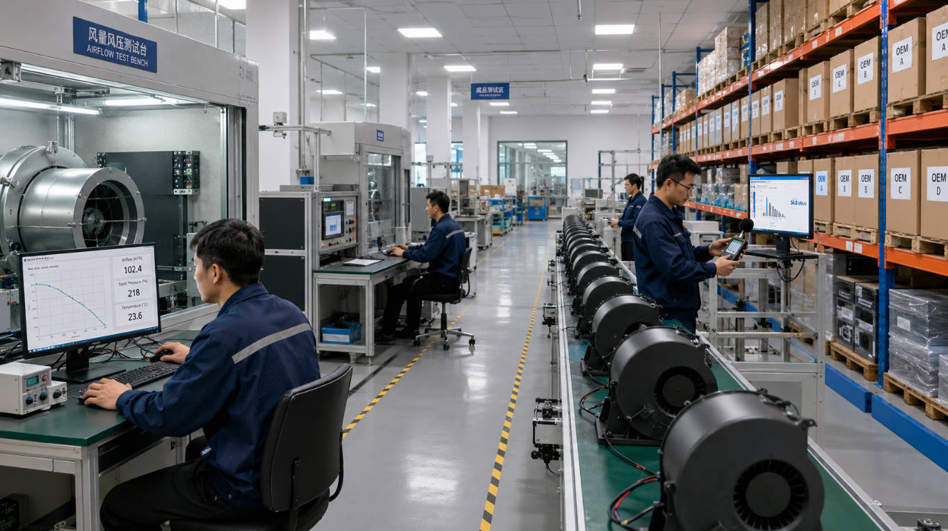 Capital Technology Blower Manufacturing Line Capital Technology Blower Manufacturing Line