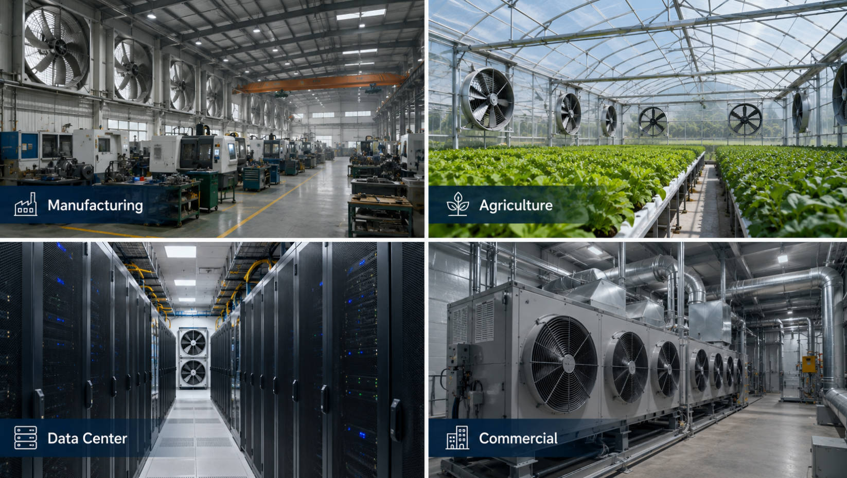 Industrial Fan Applications In Key Industries Industrial Fan Applications In Key Industries