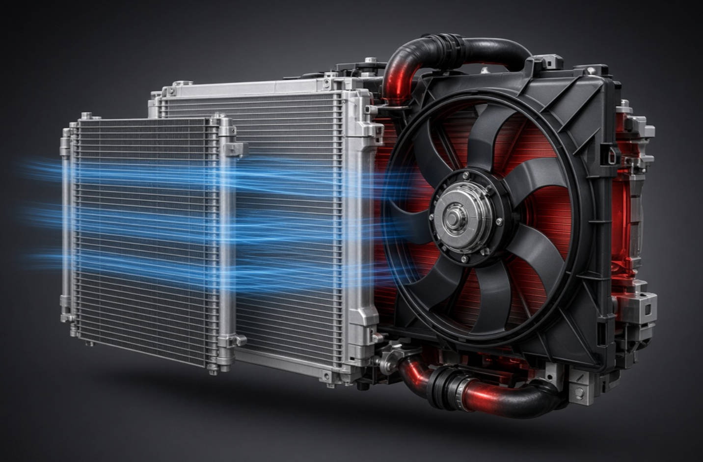 Electric Radiator Fan Cooling System Electric Radiator Fan Cooling System
