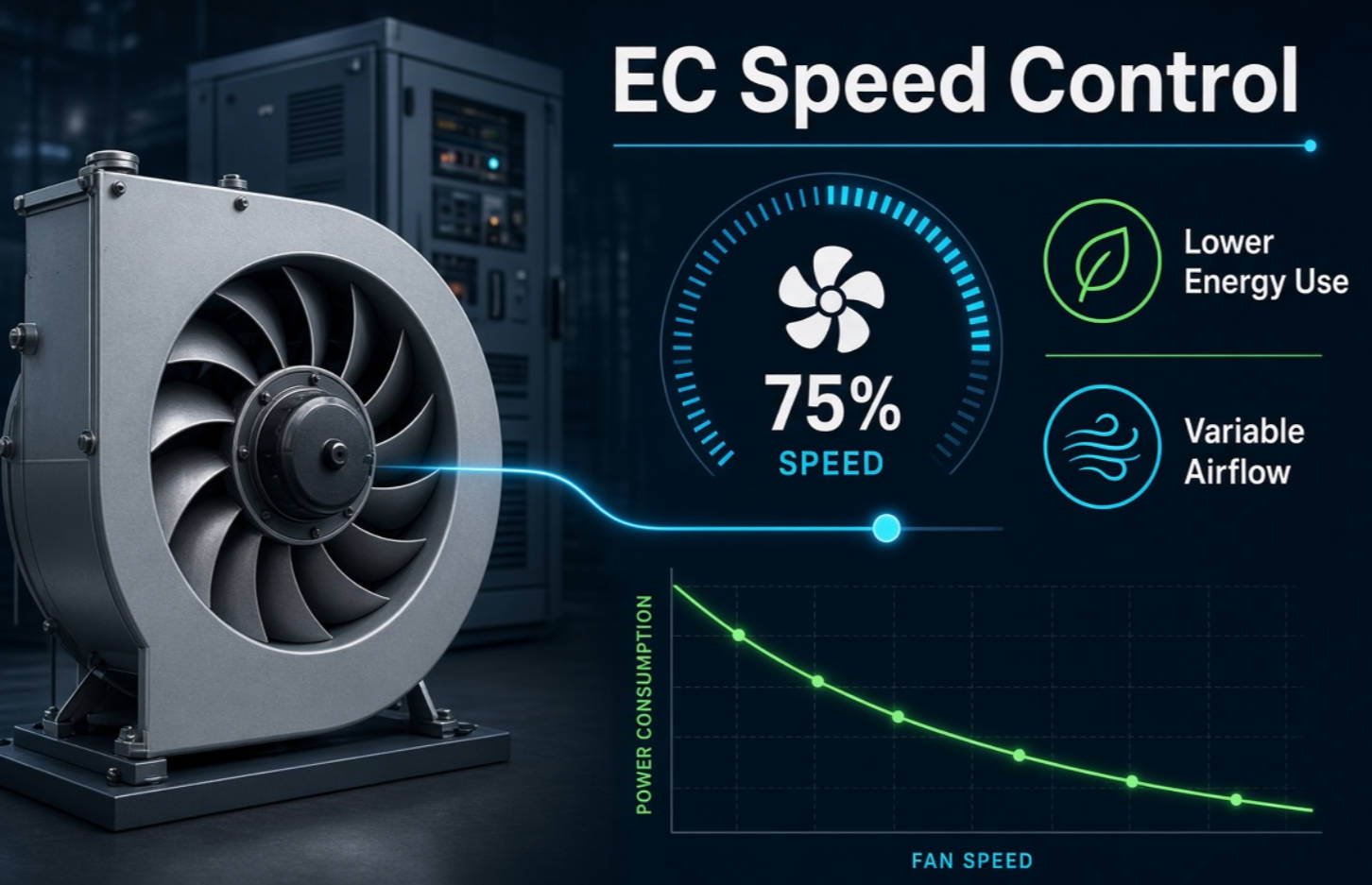 EC Fan Energy Efficiency And Speed Control EC Fan Energy Efficiency And Speed Control