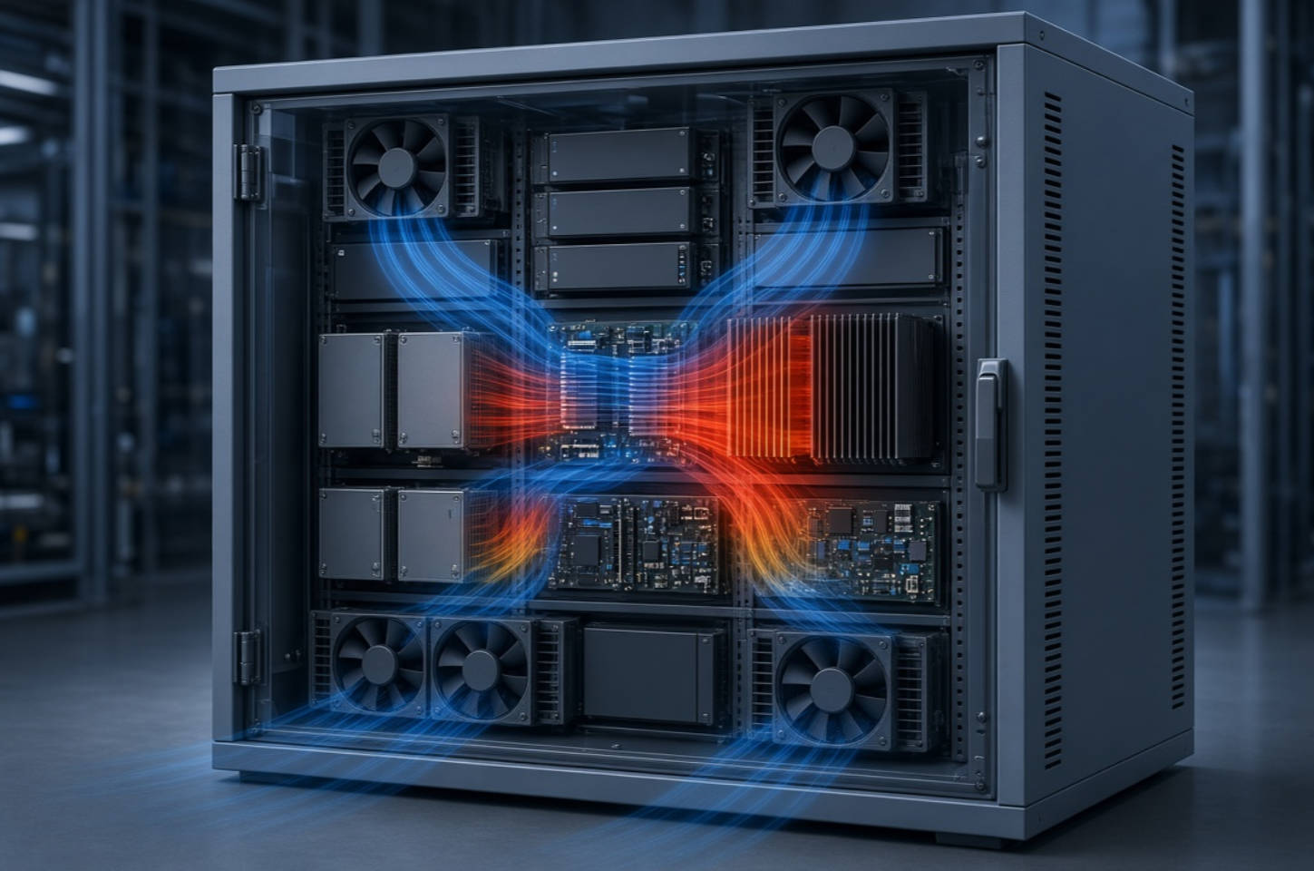 Cooling Fan Inside Telecom Cabinet Cooling Fan Inside Telecom Cabinet