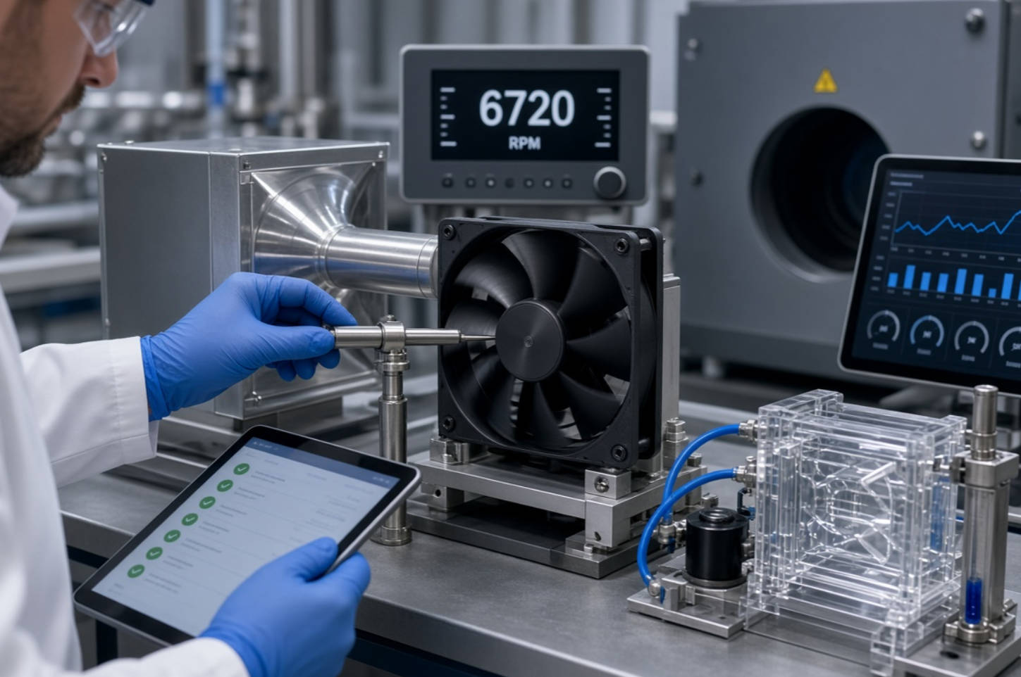 Brushless Fan Quality Inspection Brushless Fan Quality Inspection
