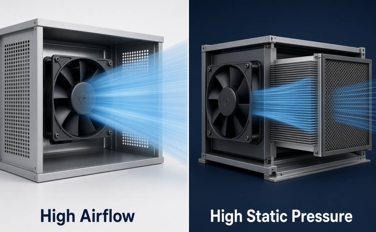 San Ace High Airflow Vs High Static Pressure San Ace High Airflow Vs High Static Pressure