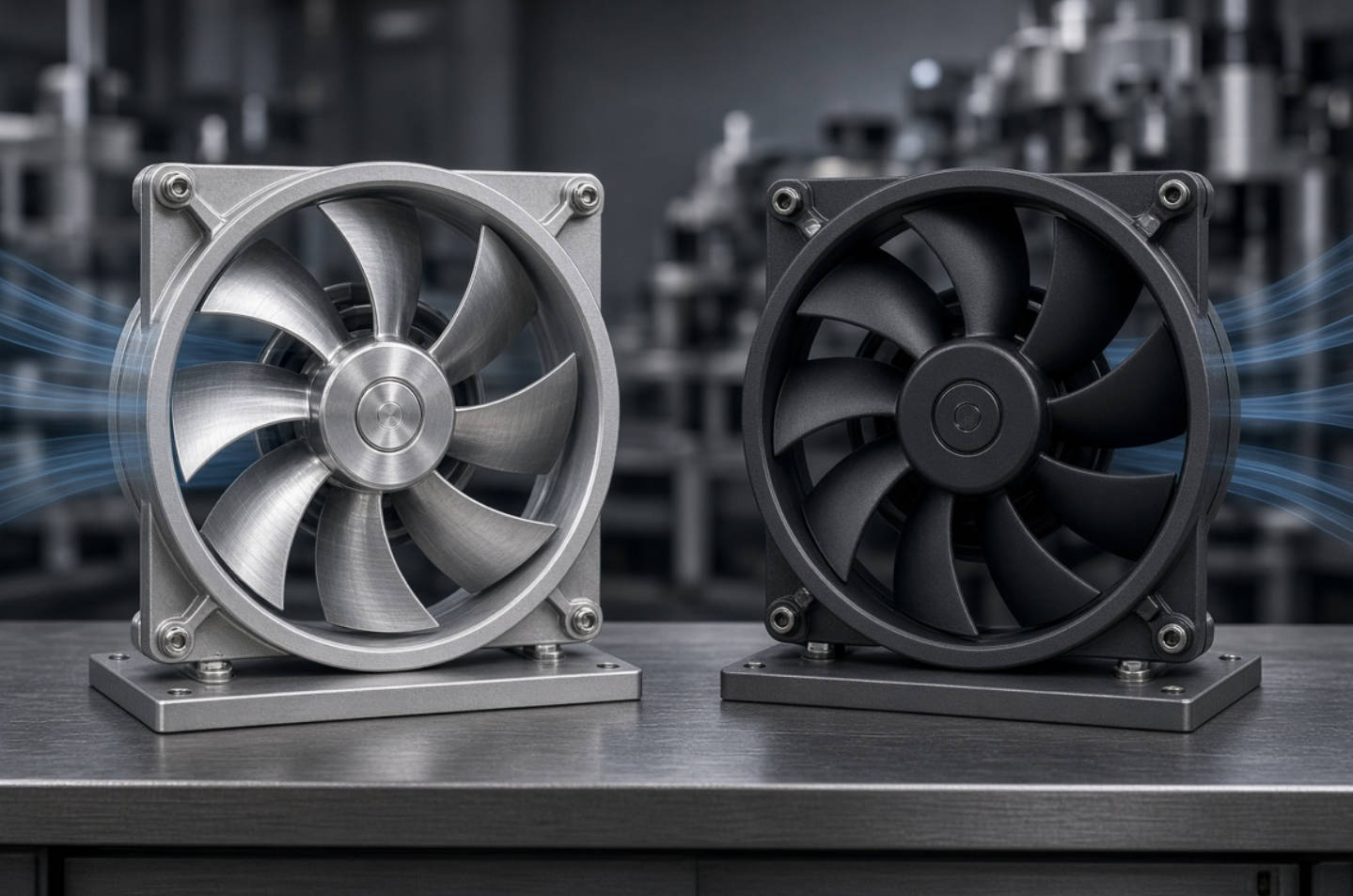 Metal And Plastic Fan Blade Comparison Metal And Plastic Fan Blade Comparison