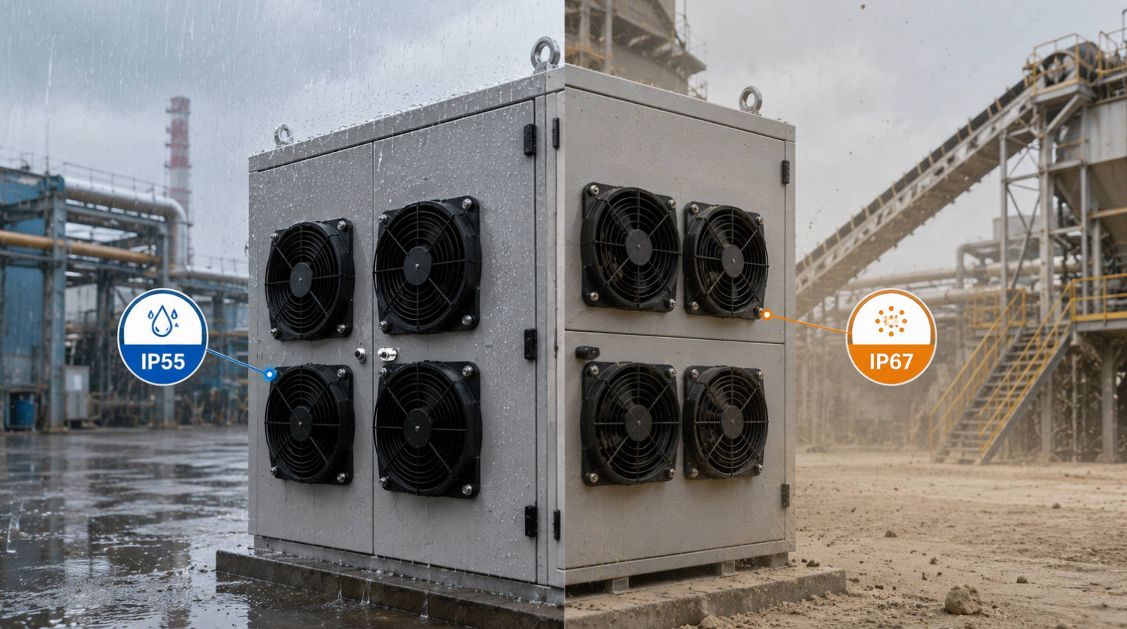 IP Rated Cooling Fans In Harsh Environment IP Rated Cooling Fans In Harsh Environment