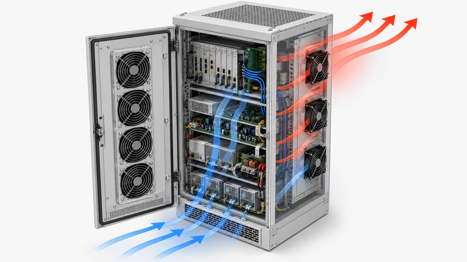 Enclosure Cooling Airflow Diagram Enclosure Cooling Airflow Diagram