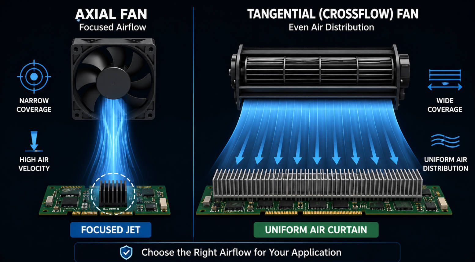 Tangential Fan Versus Axial Fan Tangential Fan Versus Axial Fan