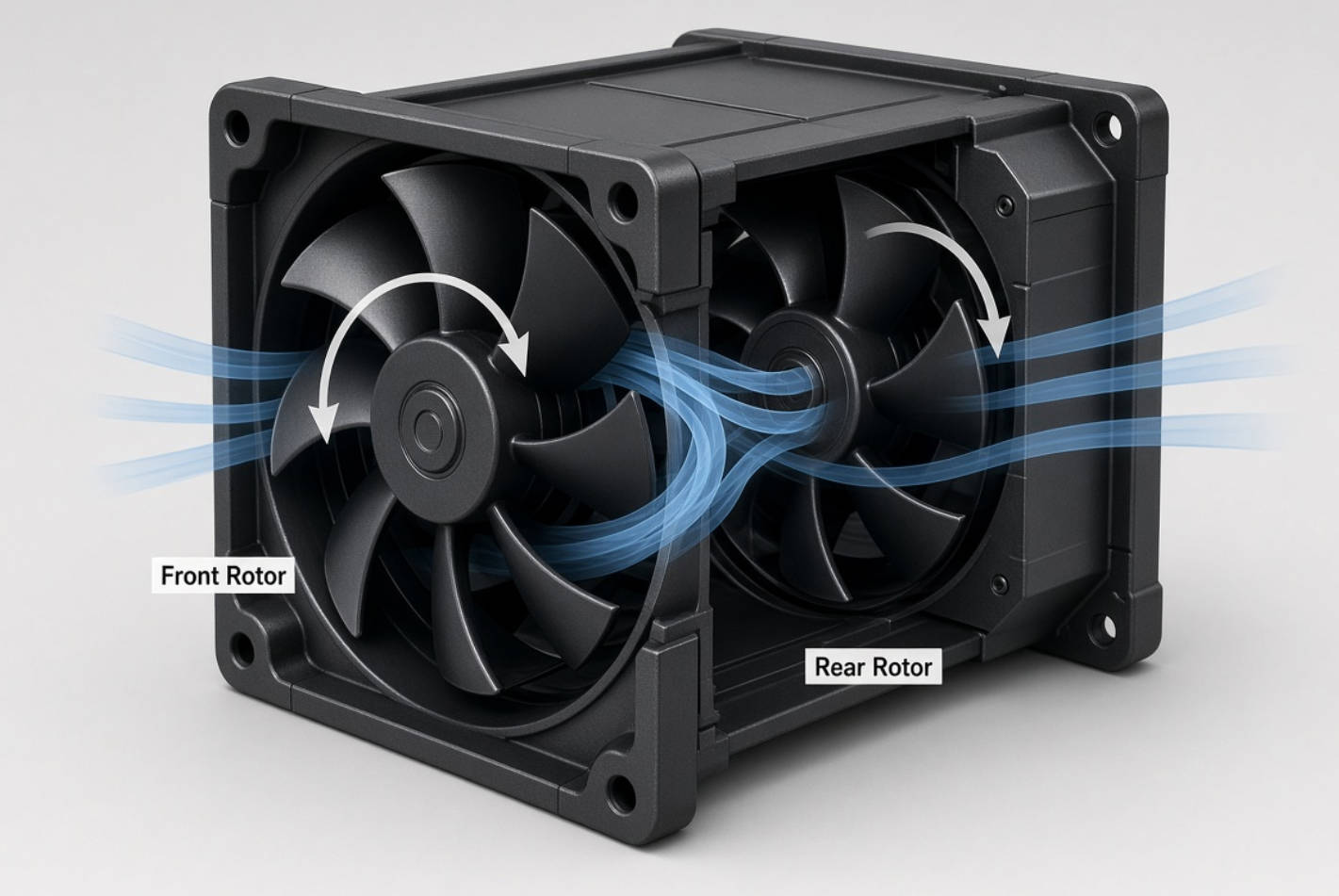 Counter Rotating Fan Airflow Design Counter Rotating Fan Airflow Design