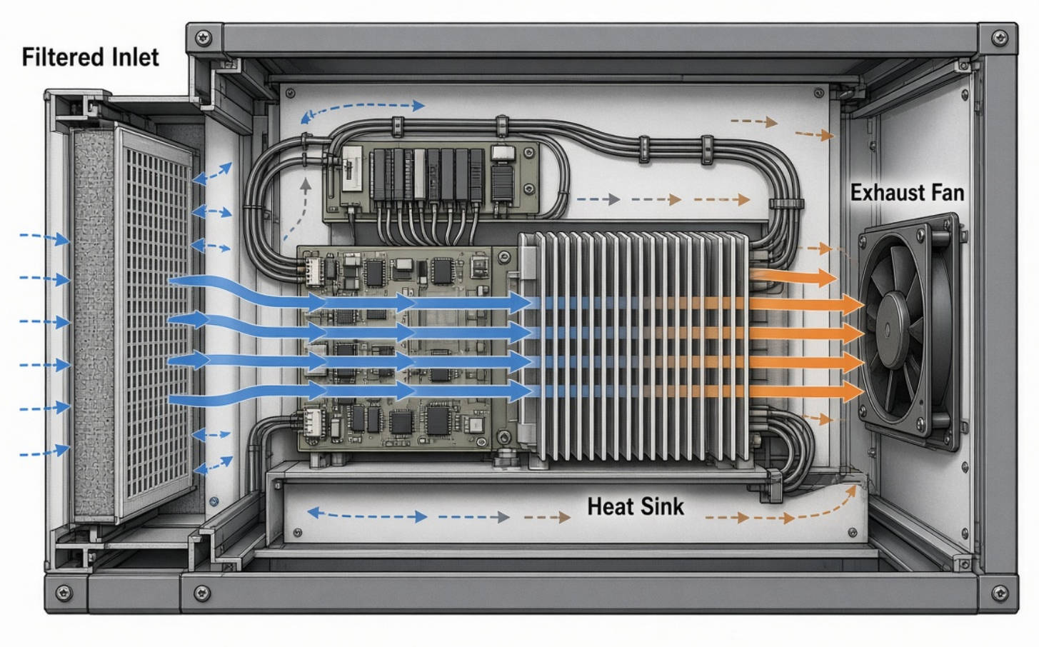 Airflow Through a Restricted Enclosure Airflow Through a Restricted Enclosure