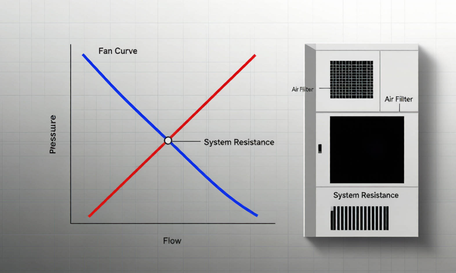 Fan Curve And Cabinet Resistance Fan Curve And Cabinet Resistance