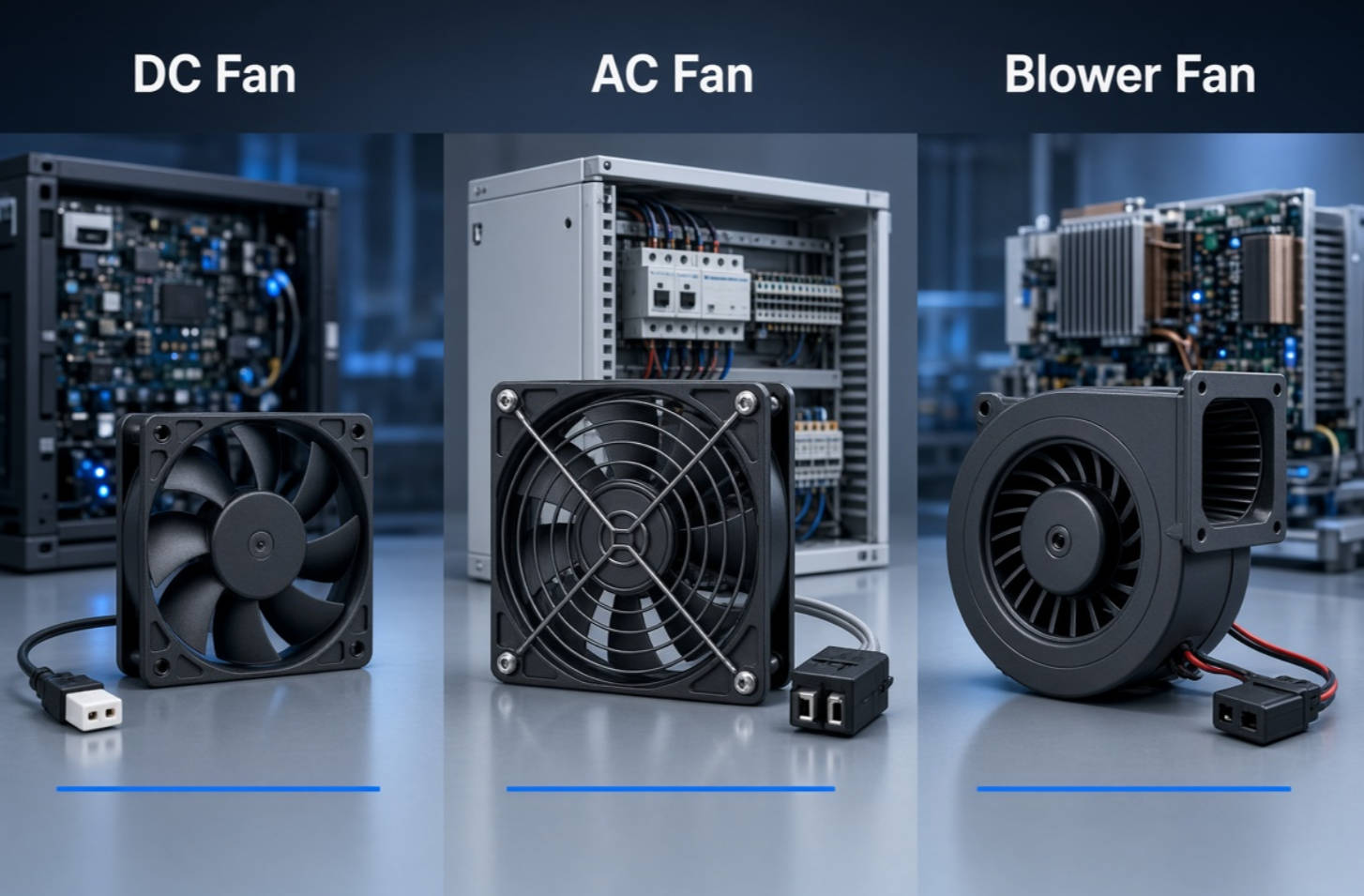 DC Fan AC Fan And Blower Fan Applications DC Fan AC Fan And Blower Fan Applications