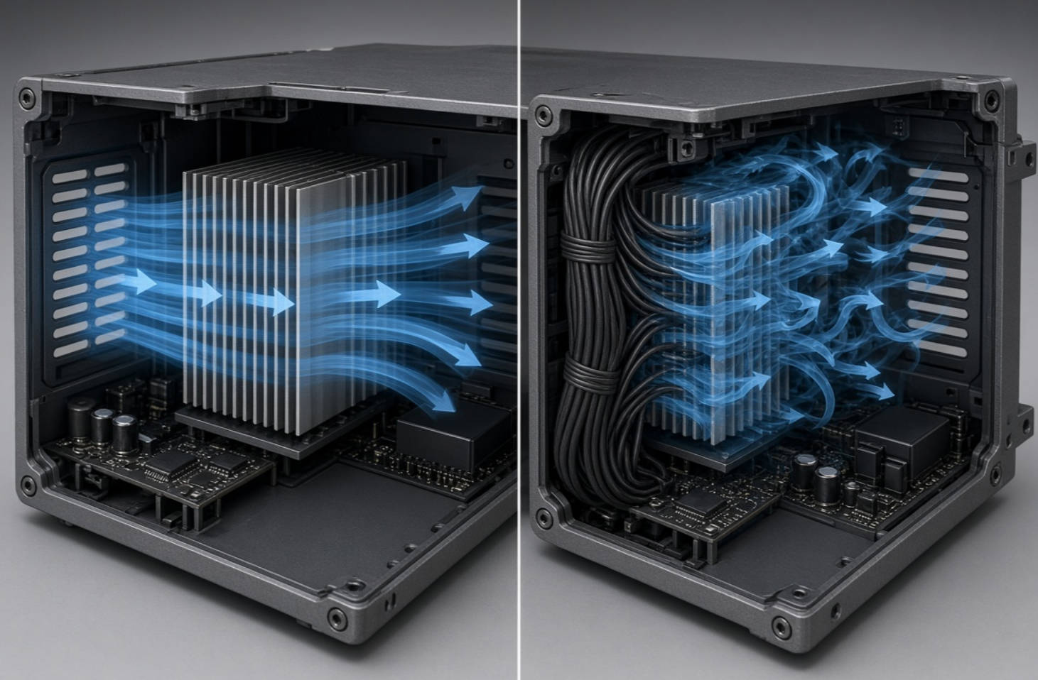 Electronics Enclosure Airflow Paths Electronics Enclosure Airflow Paths