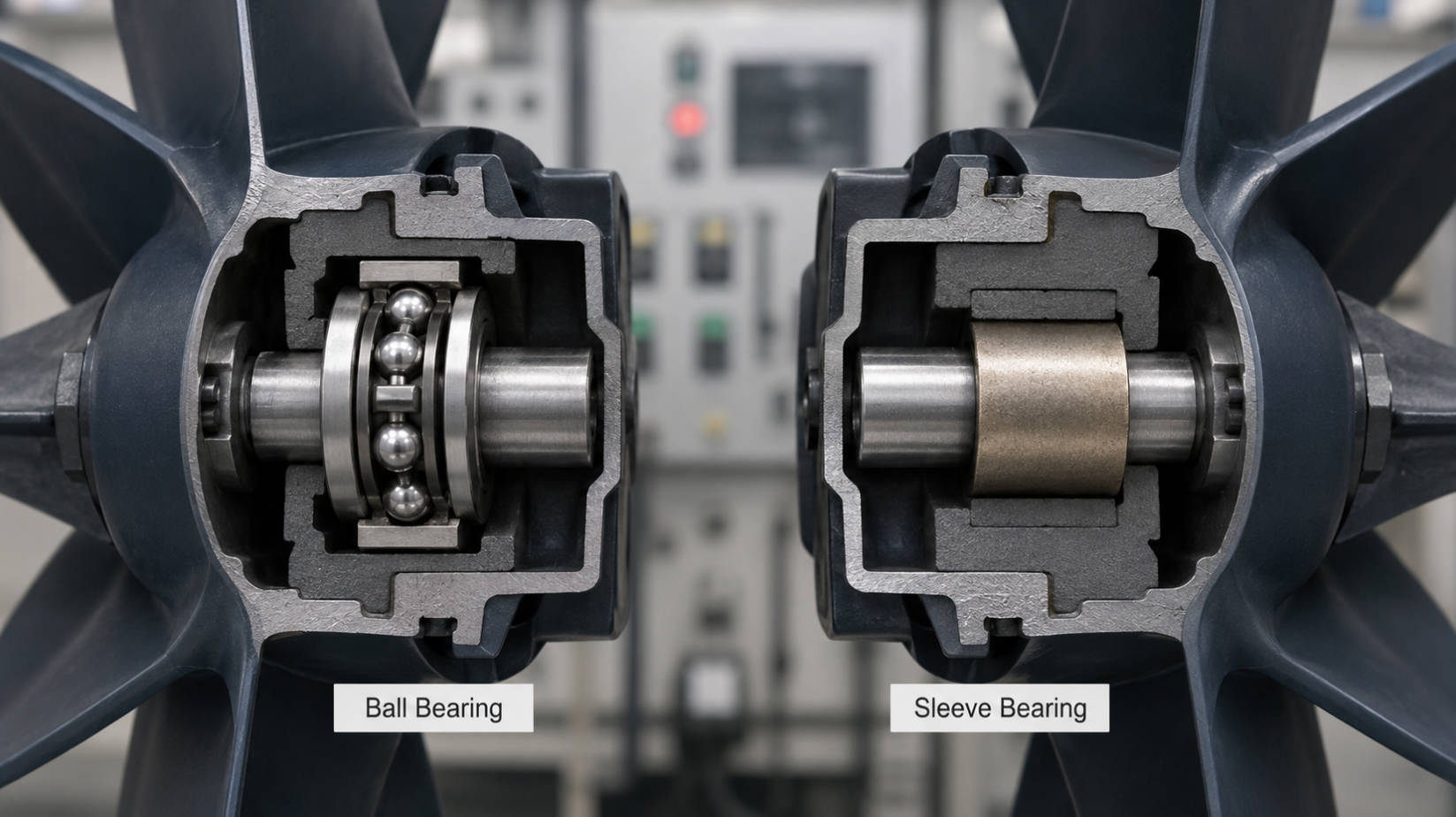 Ball Bearing Versus Sleeve Bearing Fans Ball Bearing Versus Sleeve Bearing Fans