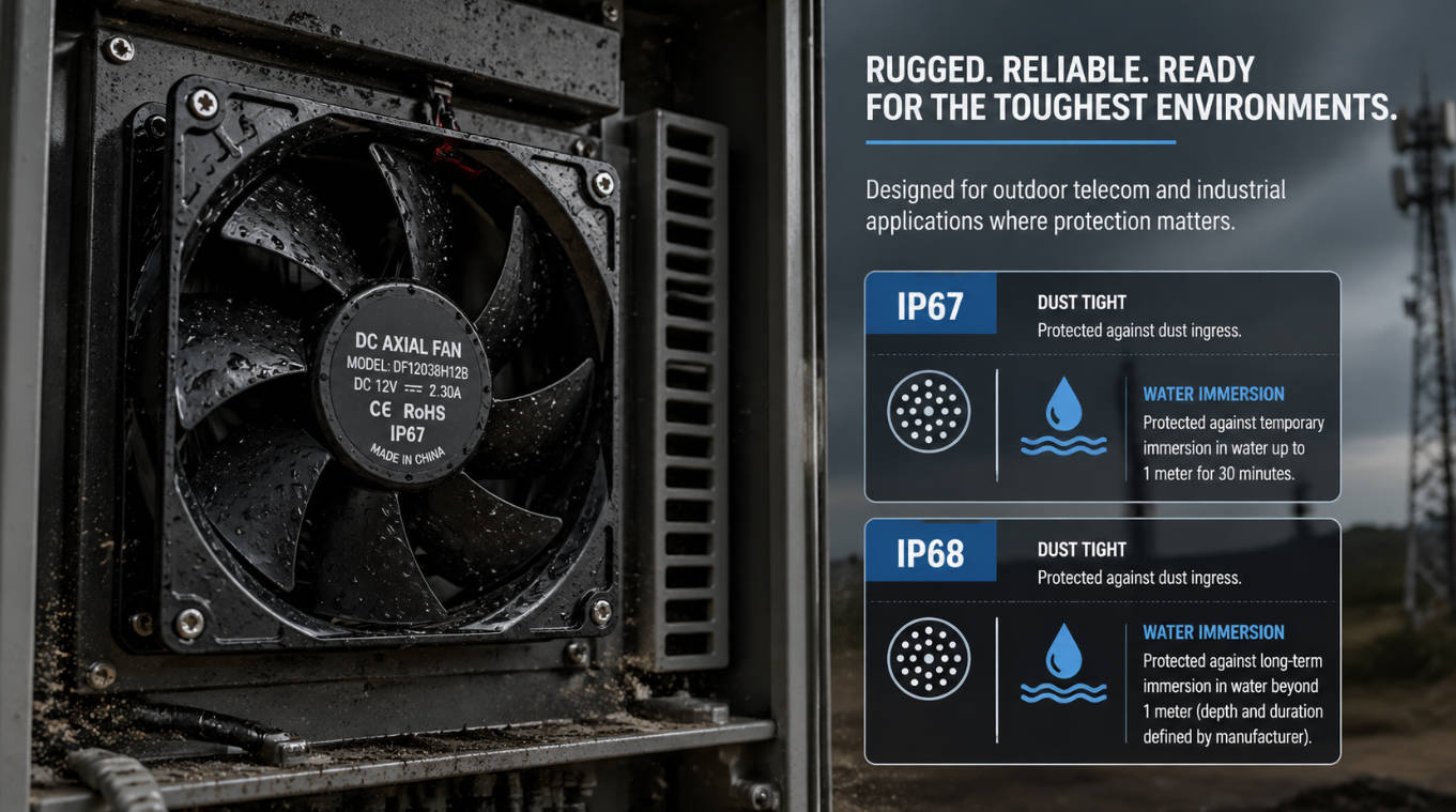 Waterproof Dc Fan Ip Rating Waterproof Dc Fan Ip Rating