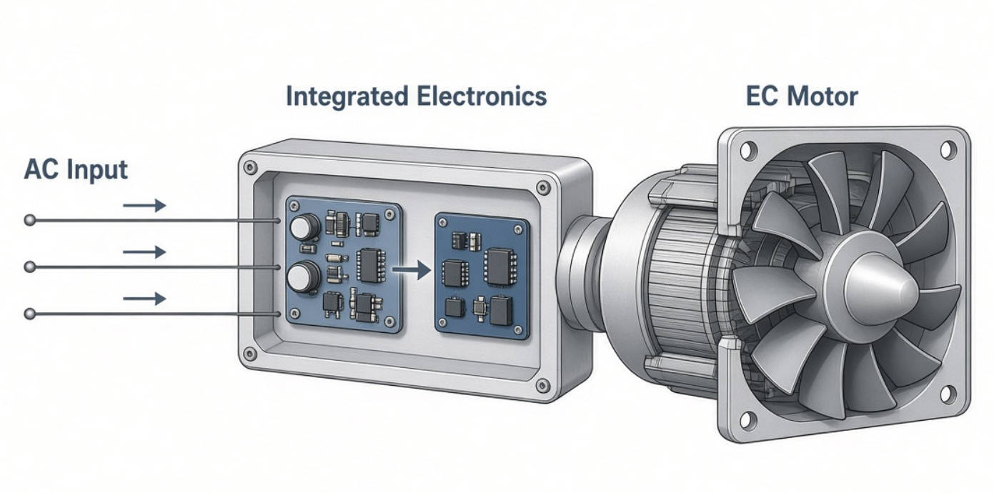 AC Input EC Fan Architecture AC Input EC Fan Architecture
