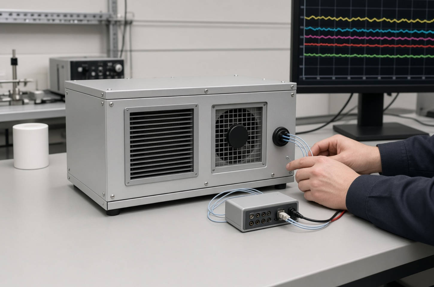 Cooling Fan Validation Test Bench Cooling Fan Validation Test Bench