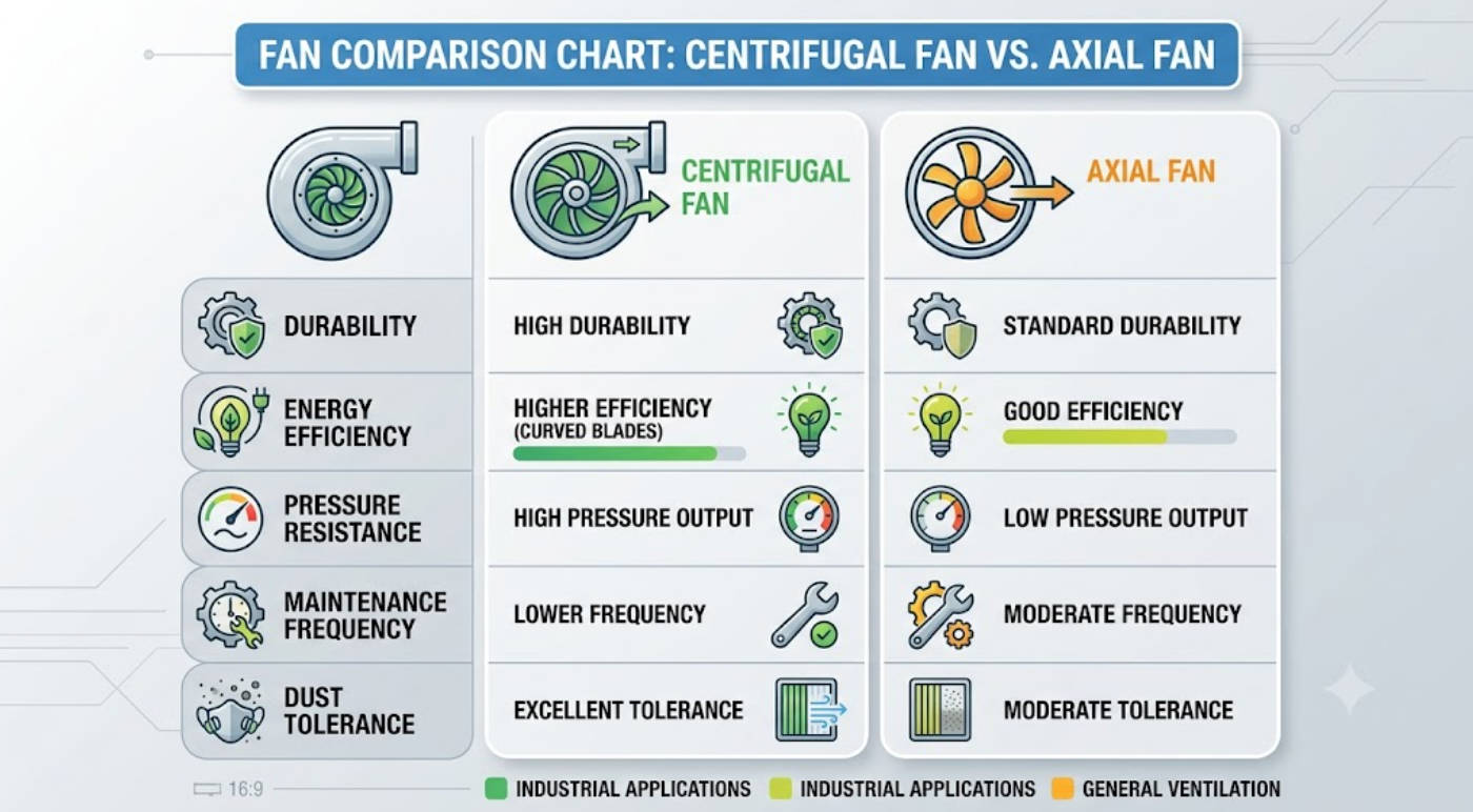 Fan Durability Performance Chart Fan Durability Performance Chart