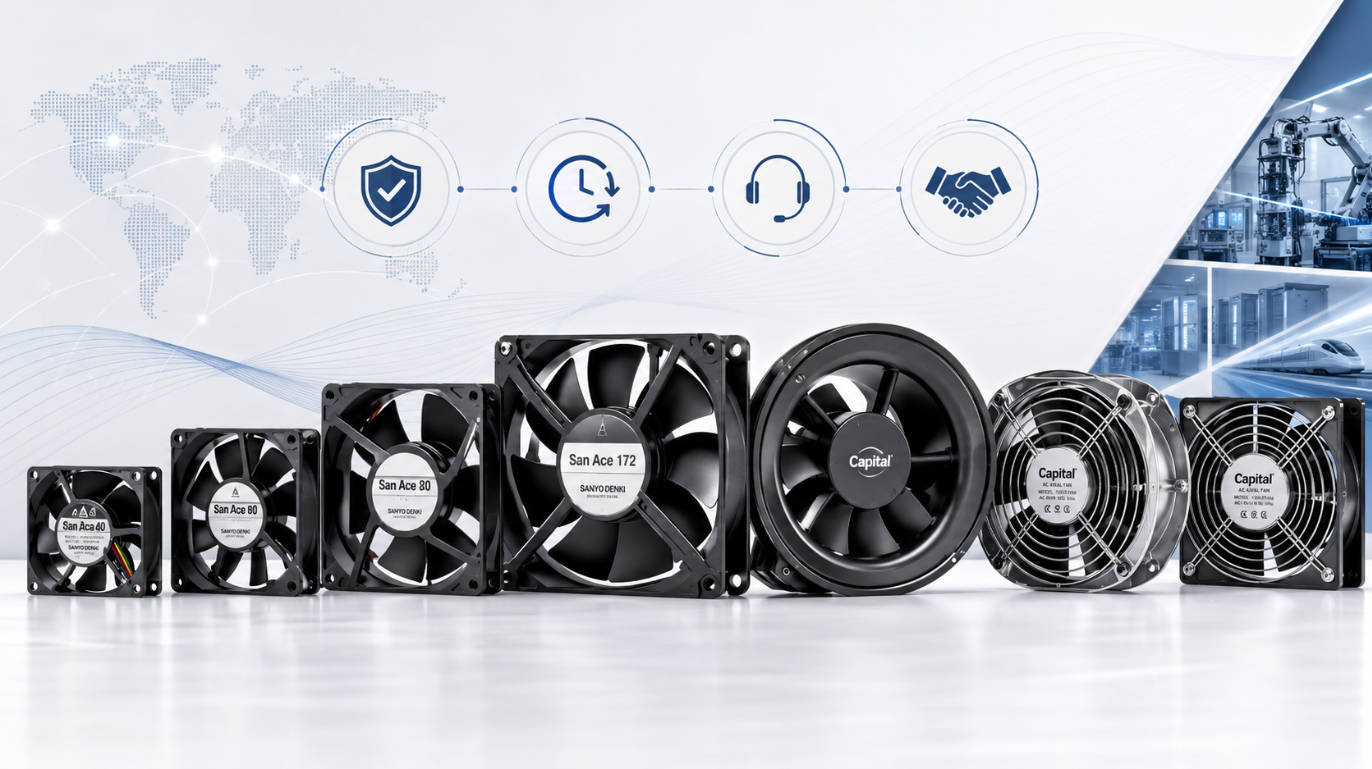 Capital And Sanyo Denki Cooling Fan Solutions Capital And Sanyo Denki Cooling Fan Solutions