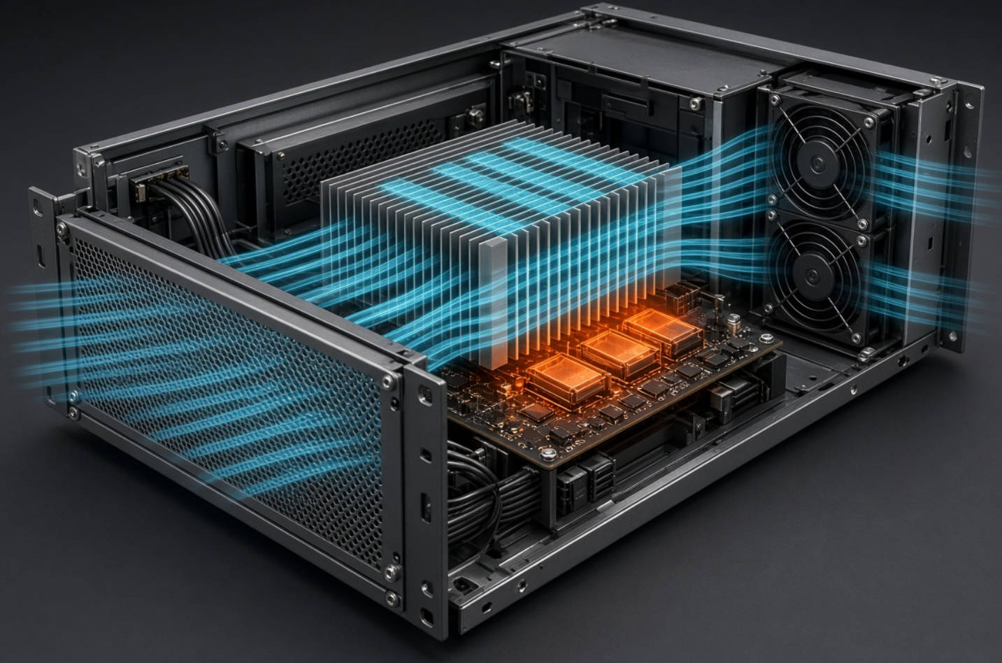 Cooling Airflow Through High Density Electronic Equipment Cooling Airflow Through High Density Electronic Equipment