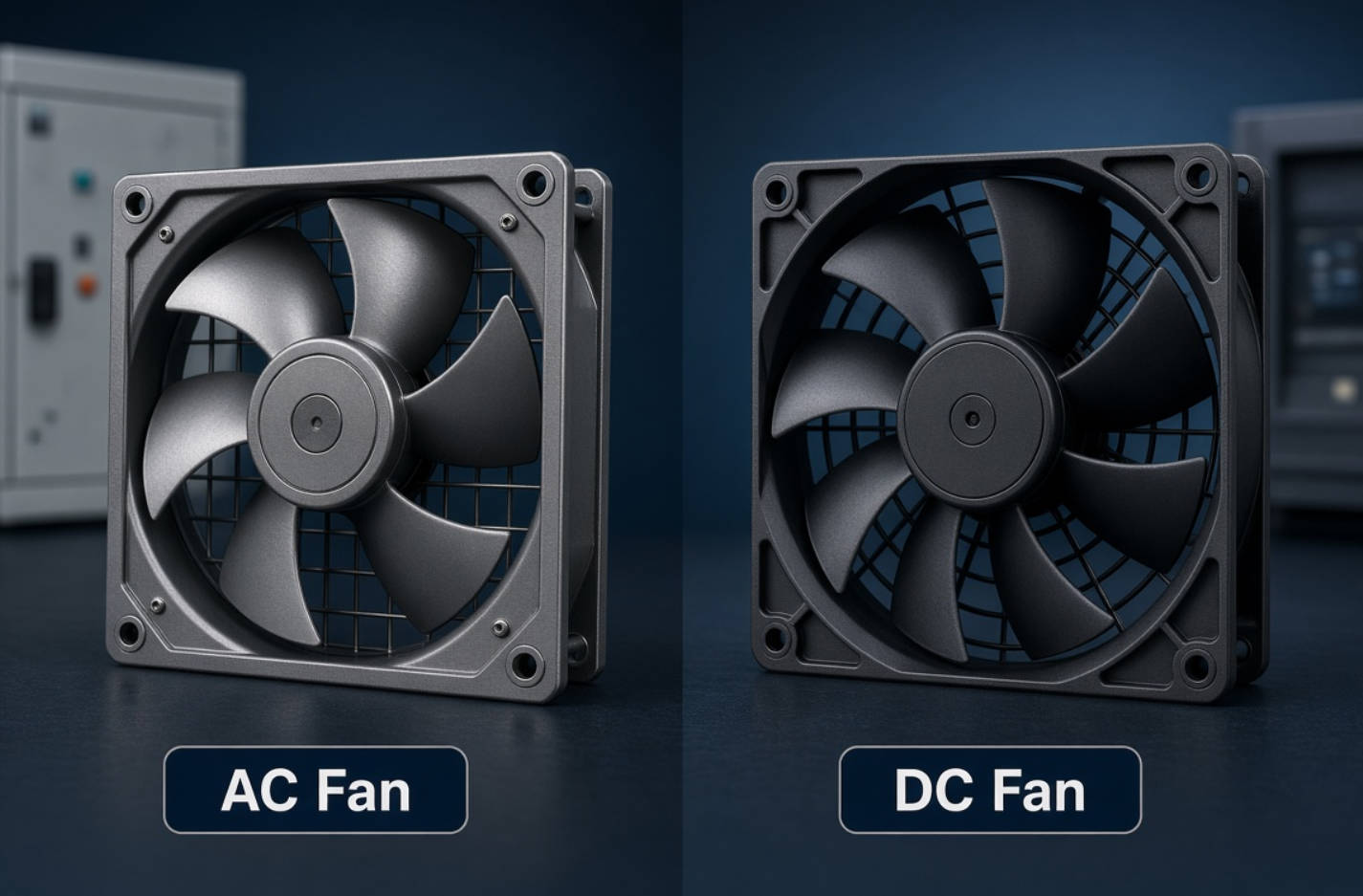 AC And DC Cooling Fan Comparison AC And DC Cooling Fan Comparison