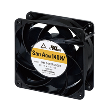 140&times;140&times;51 mm Splash Proof Fan