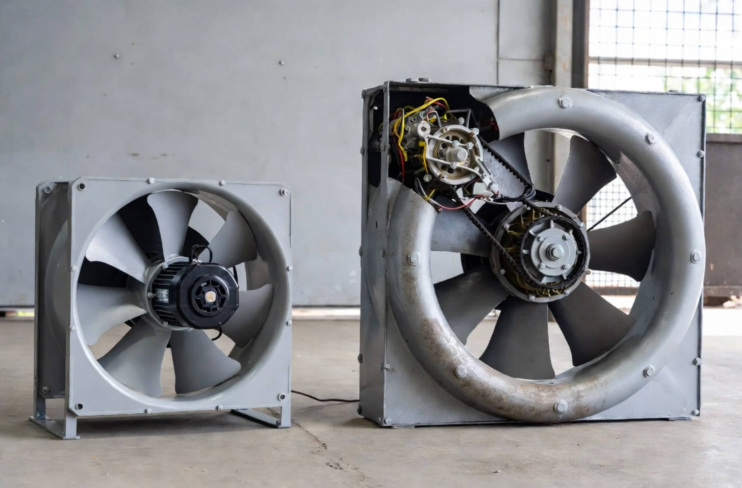 DC AC Fan Comparison