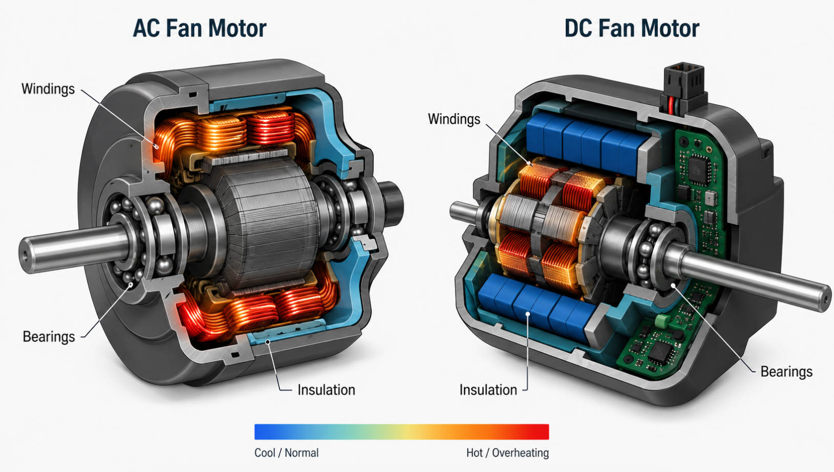 What Really Happens When a Fan Motor Overheats