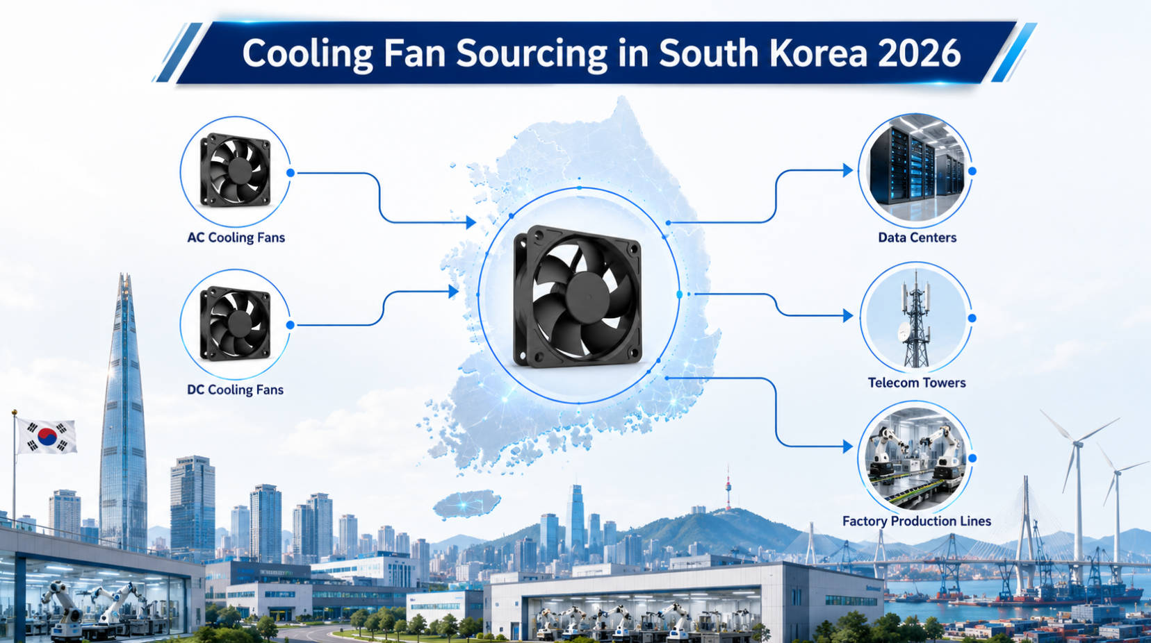 Top Cooling Fan Manufacturers and Suppliers in South Korea