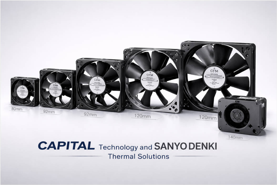 DC And AC Fan Product Lineup