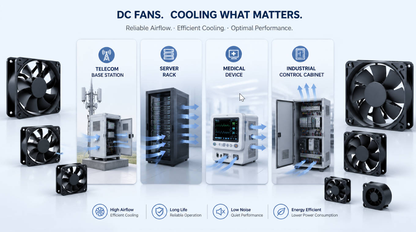 DC Fan Manufacturer: Expert Guide To Reliable Cooling Partners