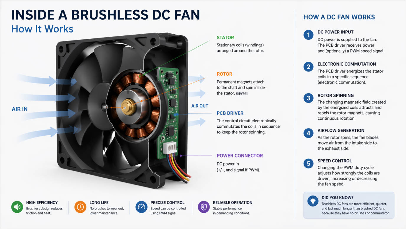 What Is a DC Fan?