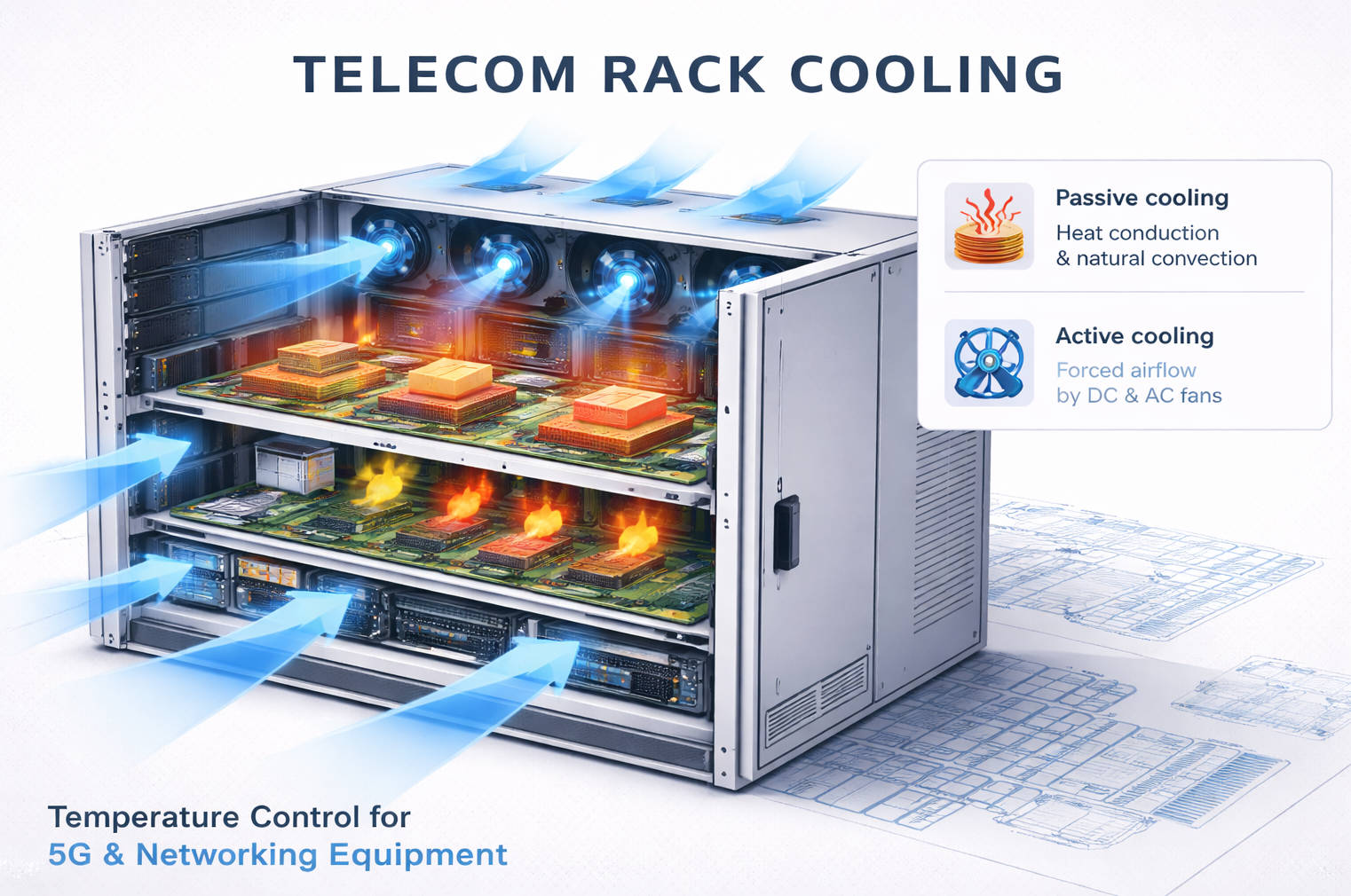 Active Cooling Solutions with DC And AC Fans for High‑Performance Electronics