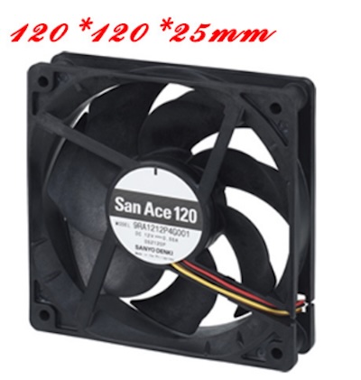 3-High-Voltage DC Cooling Fans