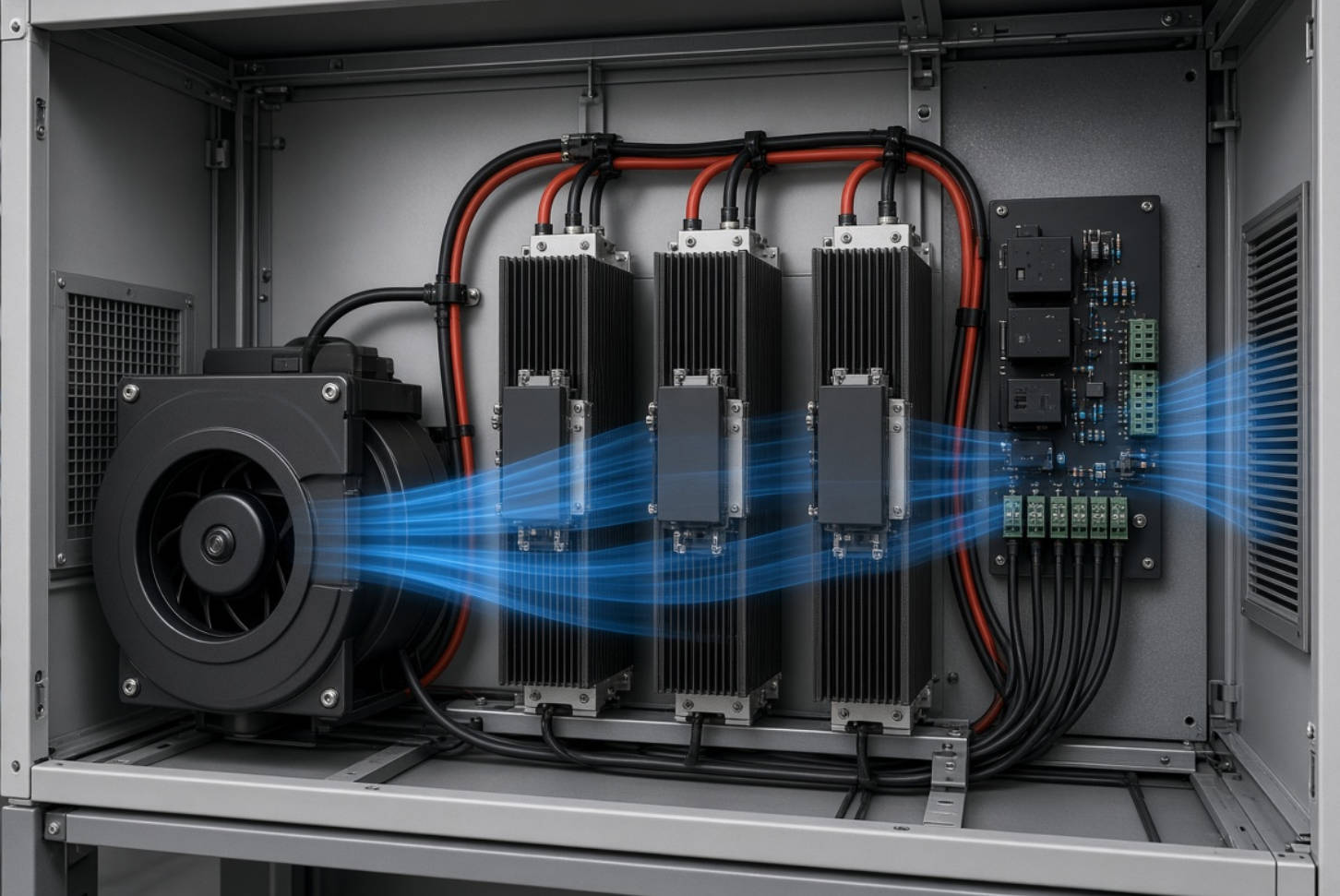 Industrial Electronics Cooling Application