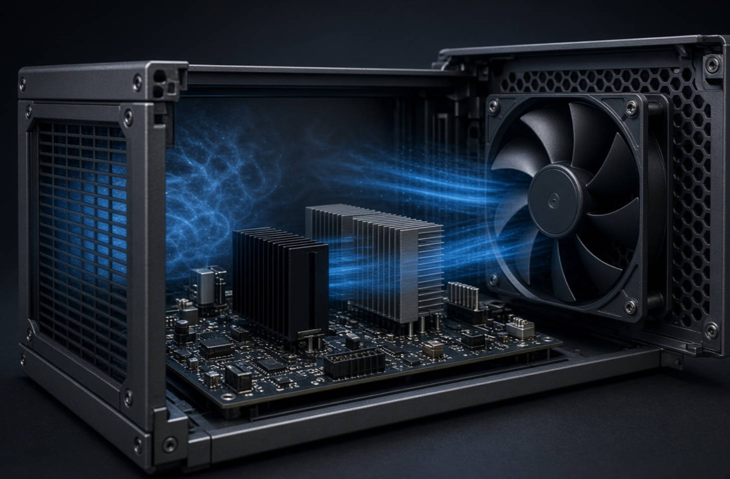 Fan Airflow vs. Static Pressure: How to Select a Cooling Fan That Works Inside Your Equipment