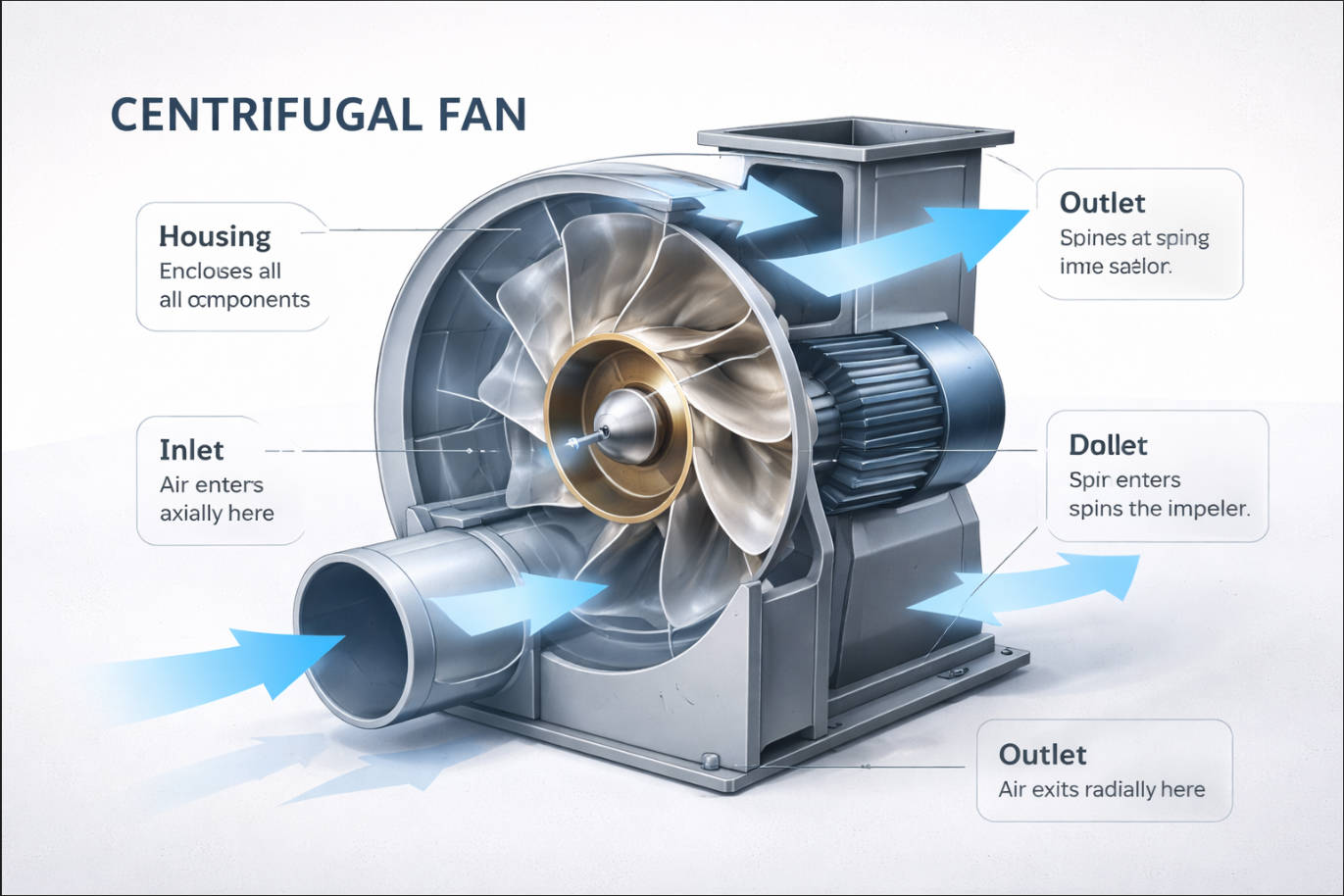 Centrifugal Fan Structure Overview