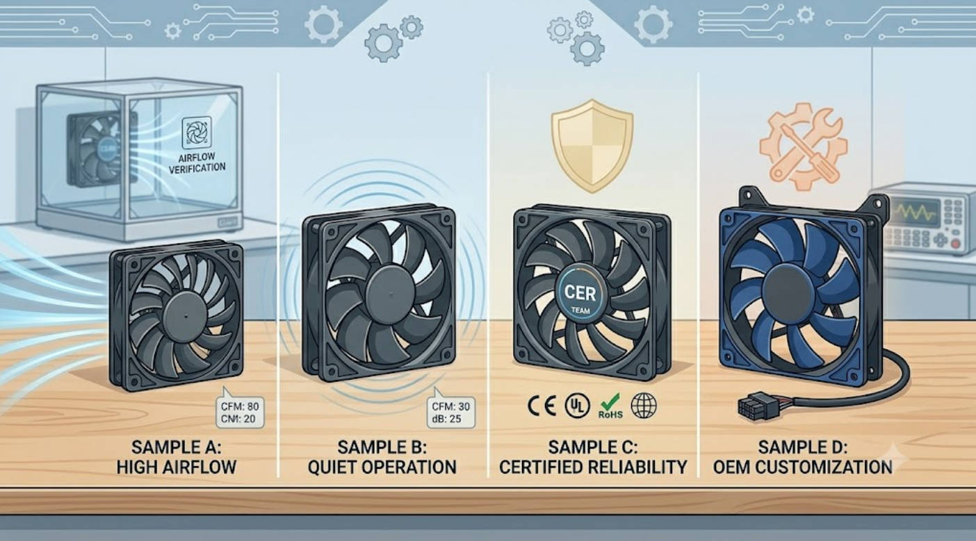 Top 10 DC Brushless Fan Manufacturers in China