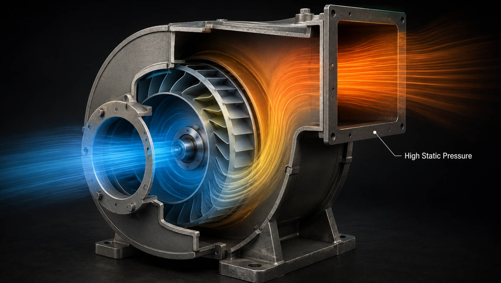 Centrifugal Fan Airflow Structure