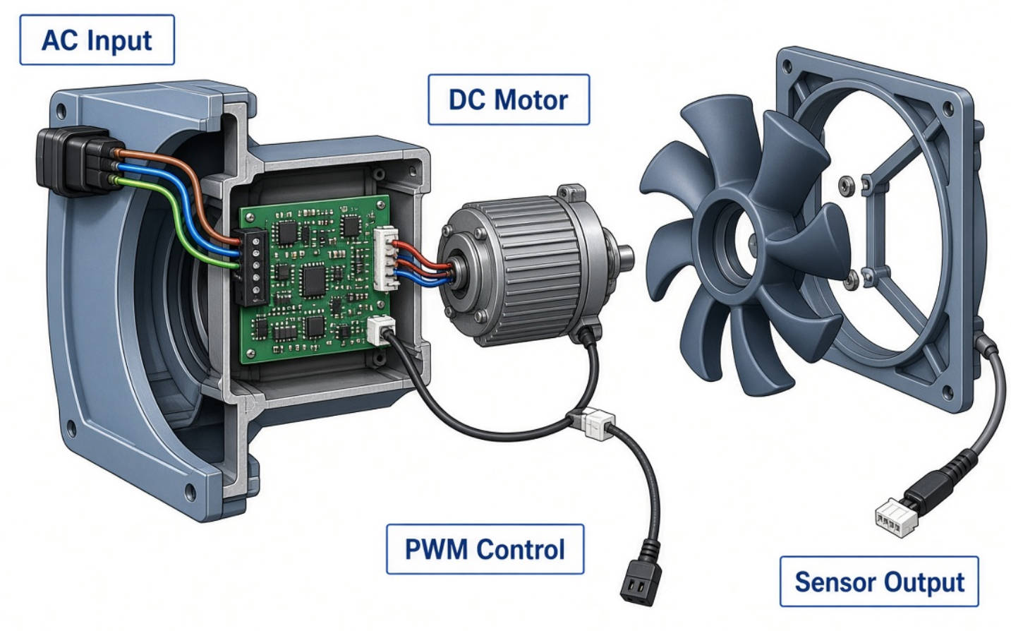 ACDC Fan Internal Technology